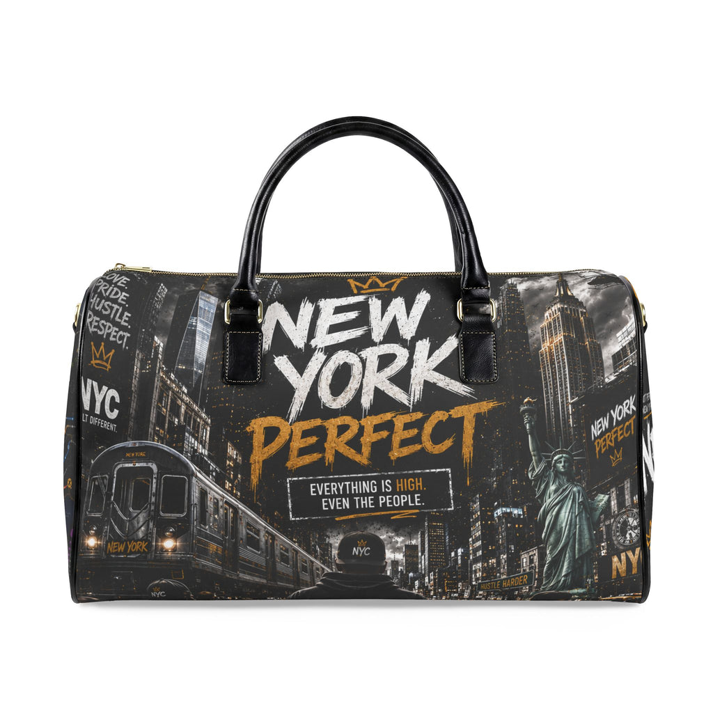 NYP Everything High Leather Travel Bag