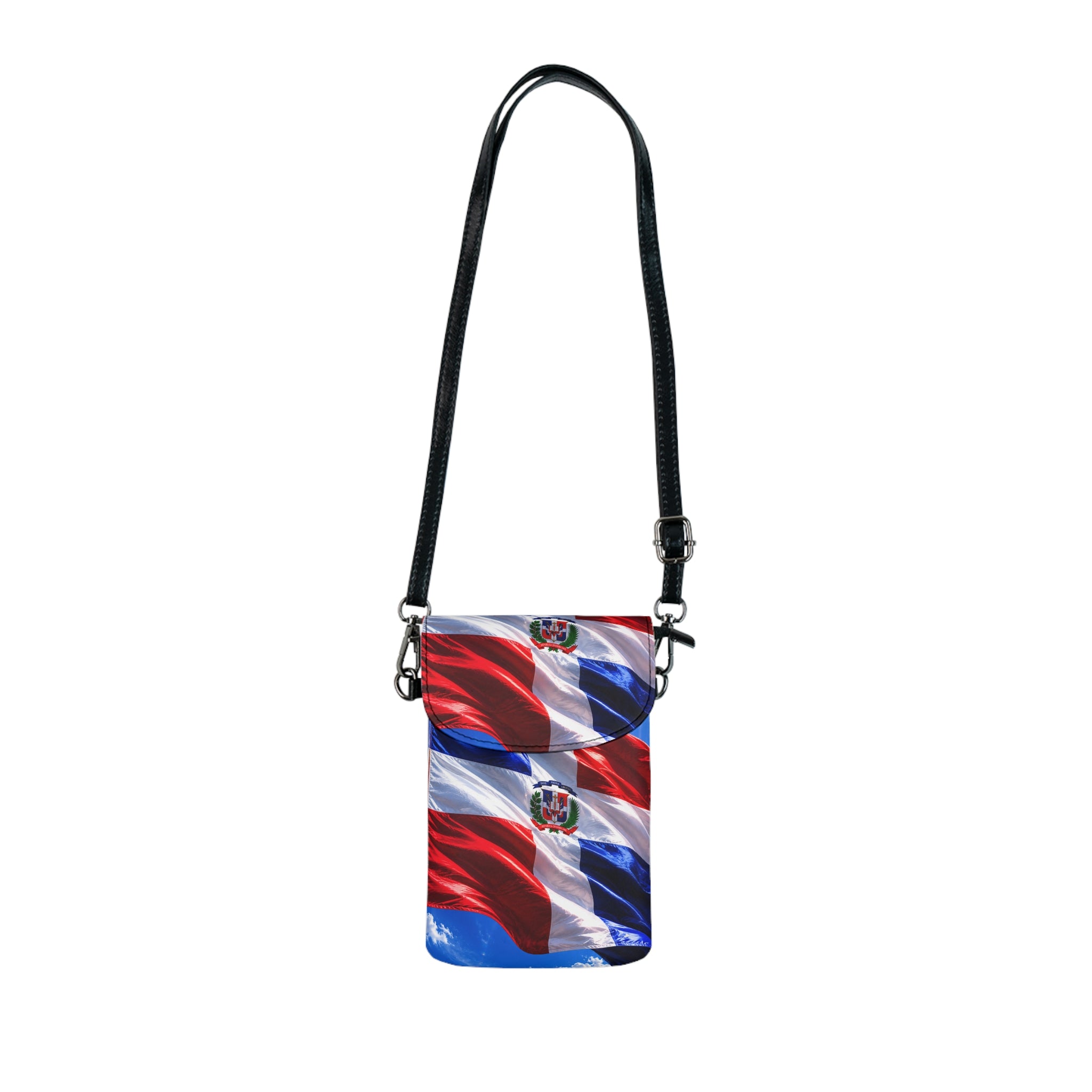 NYP Dominican Flag Small Cell Phone Wallet