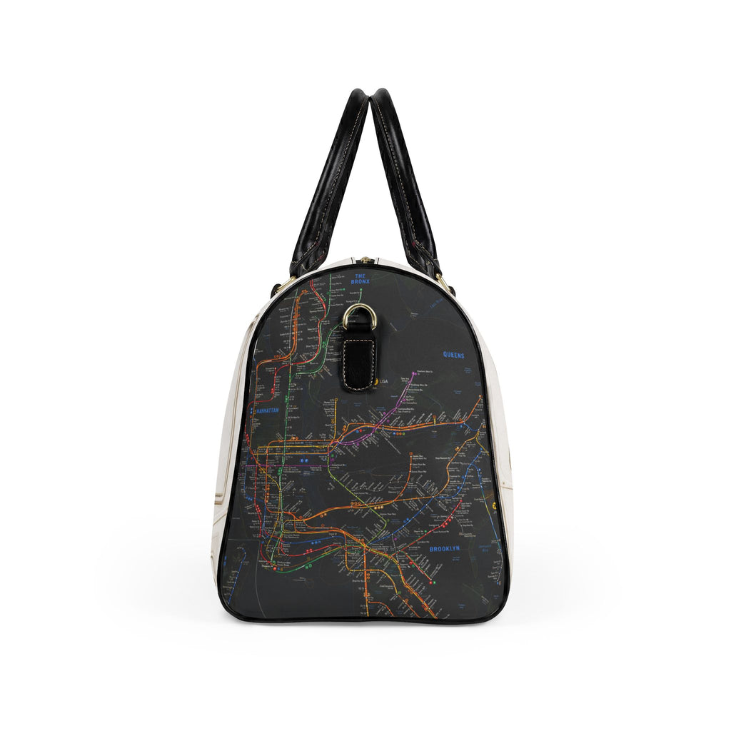 A-Train Faux Leather Travel Bag