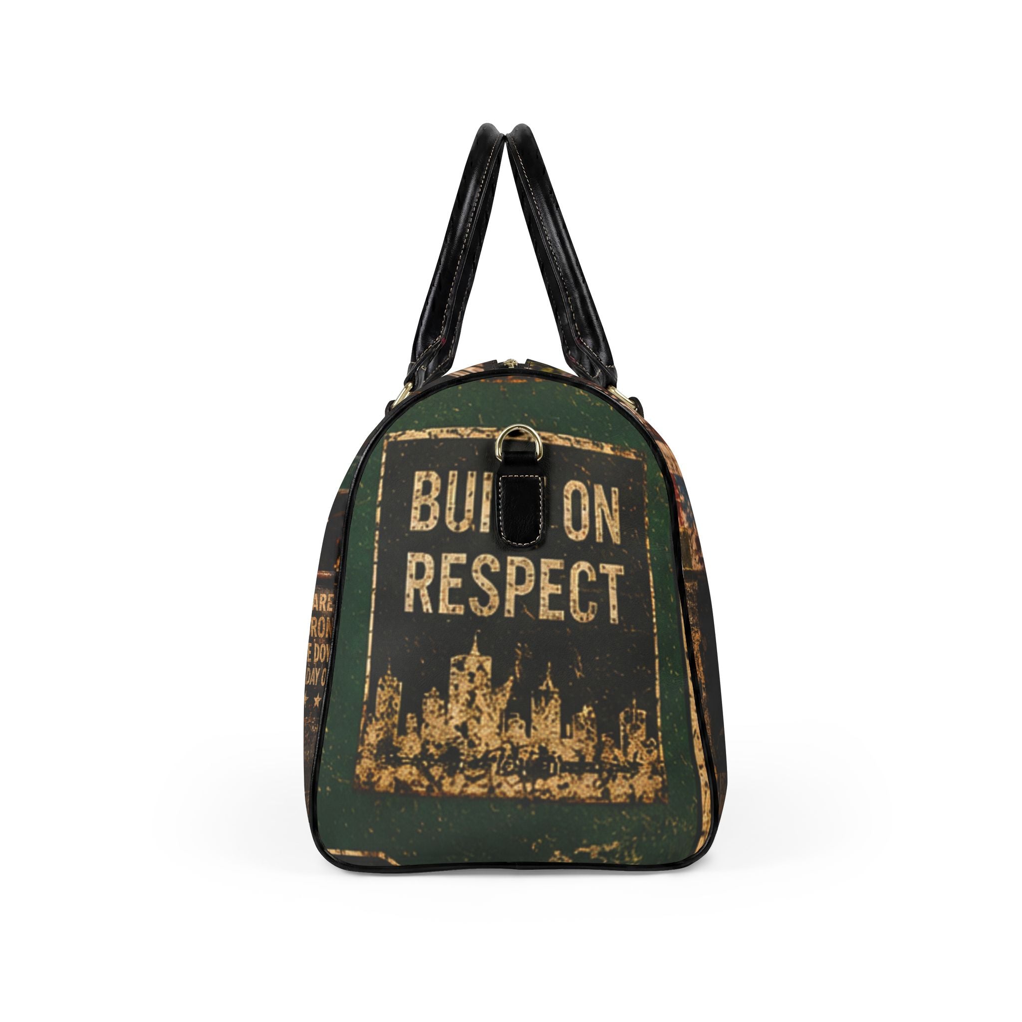 Bronx Faux Leather Travel Bag