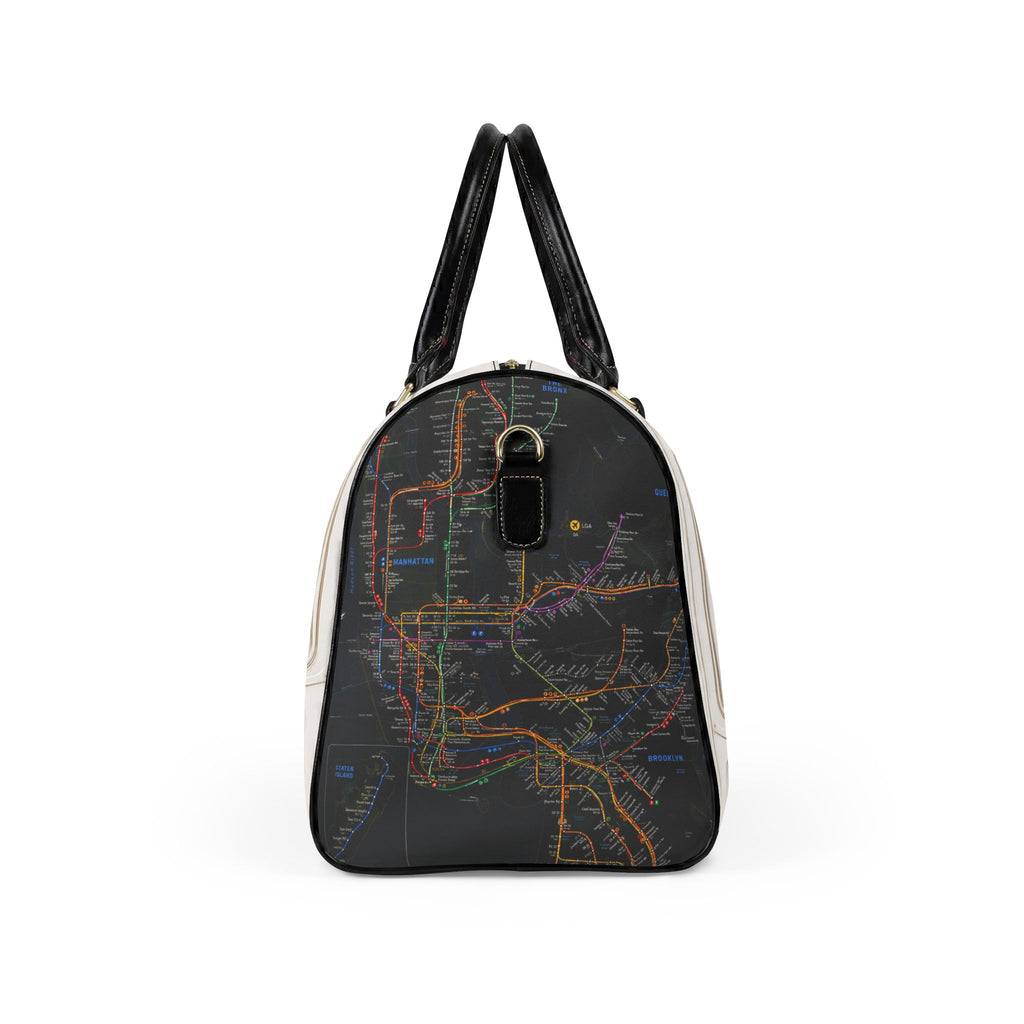 2 Train Faux Leather Travel Bag