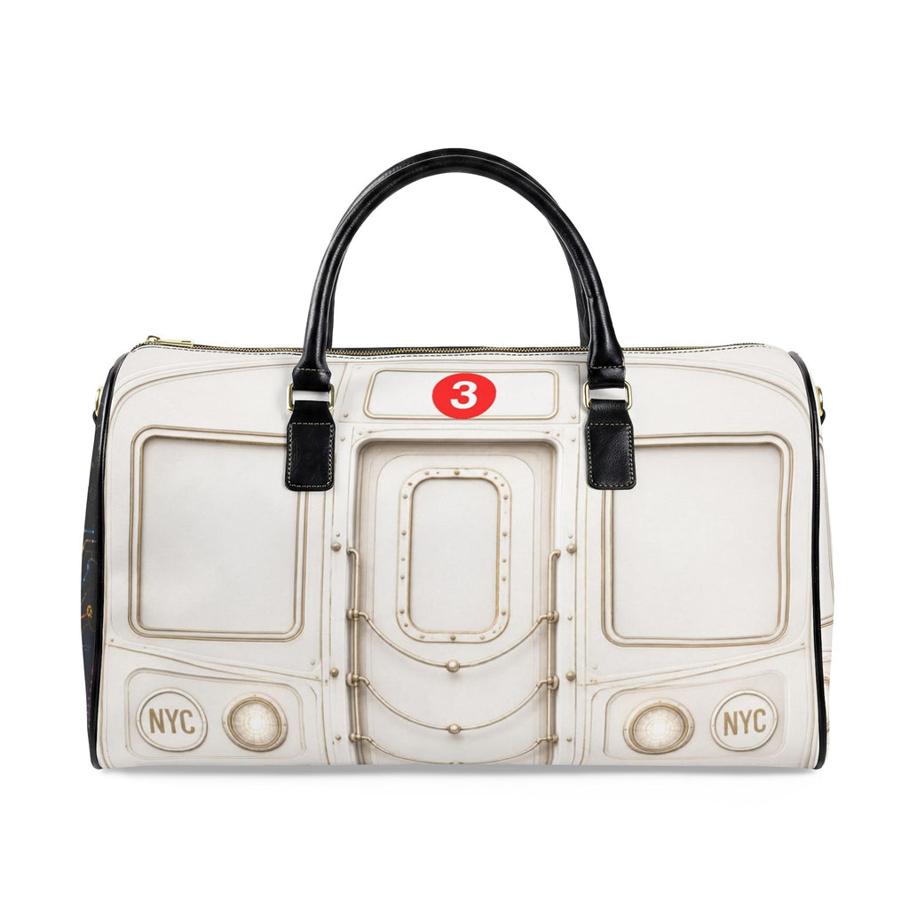 3 Line Leather Bag