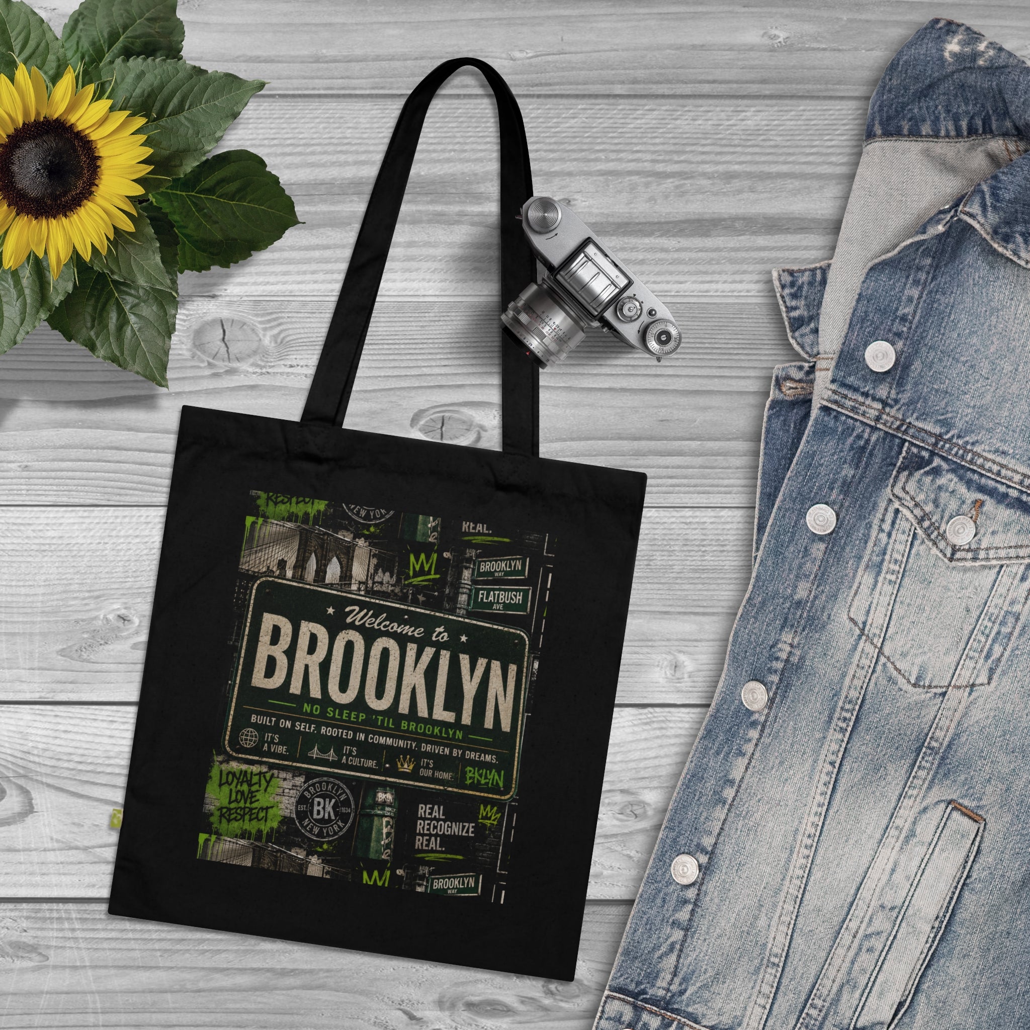 Brooklyn Organic Cotton Tote Bag