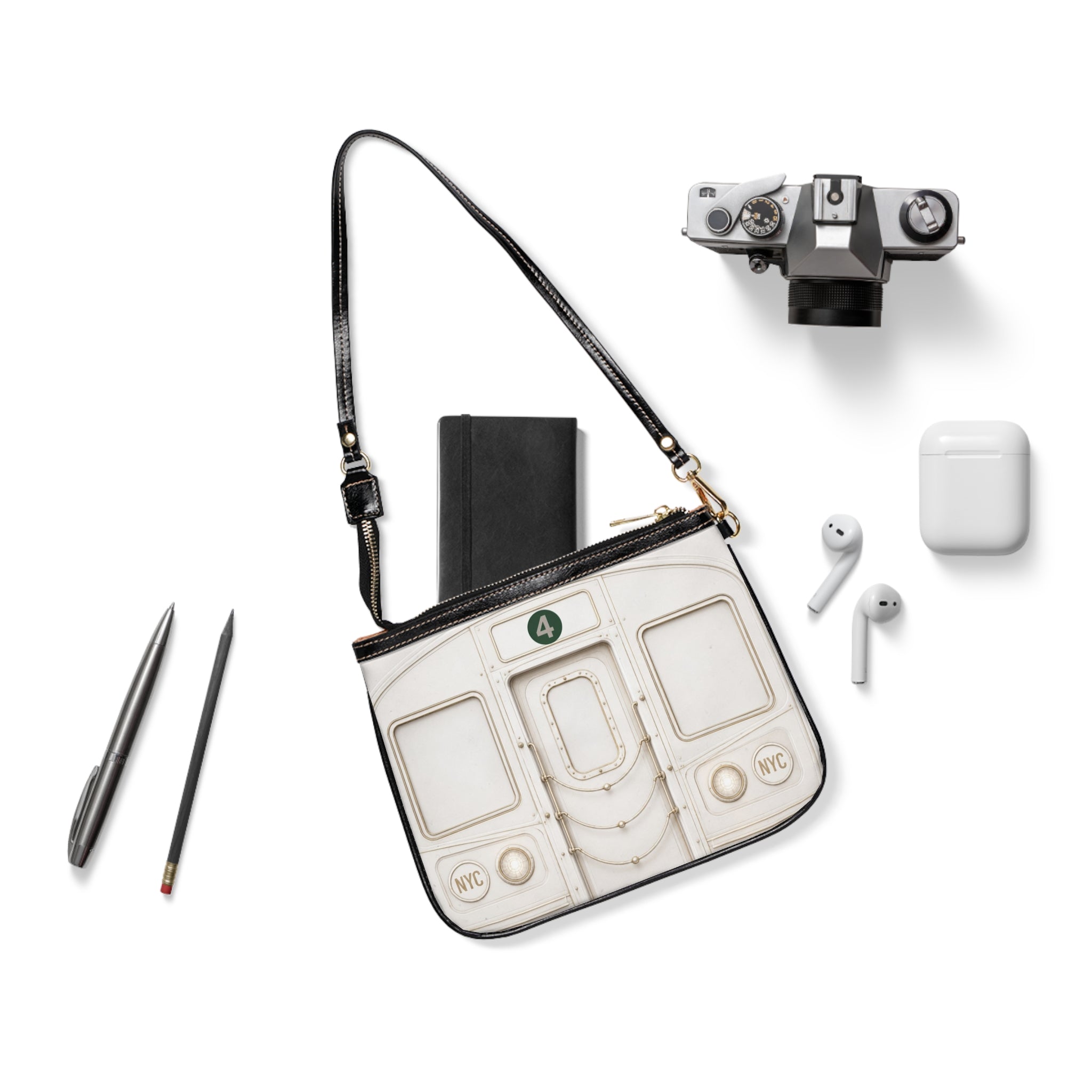 4 Line Mini Shoulder Bag