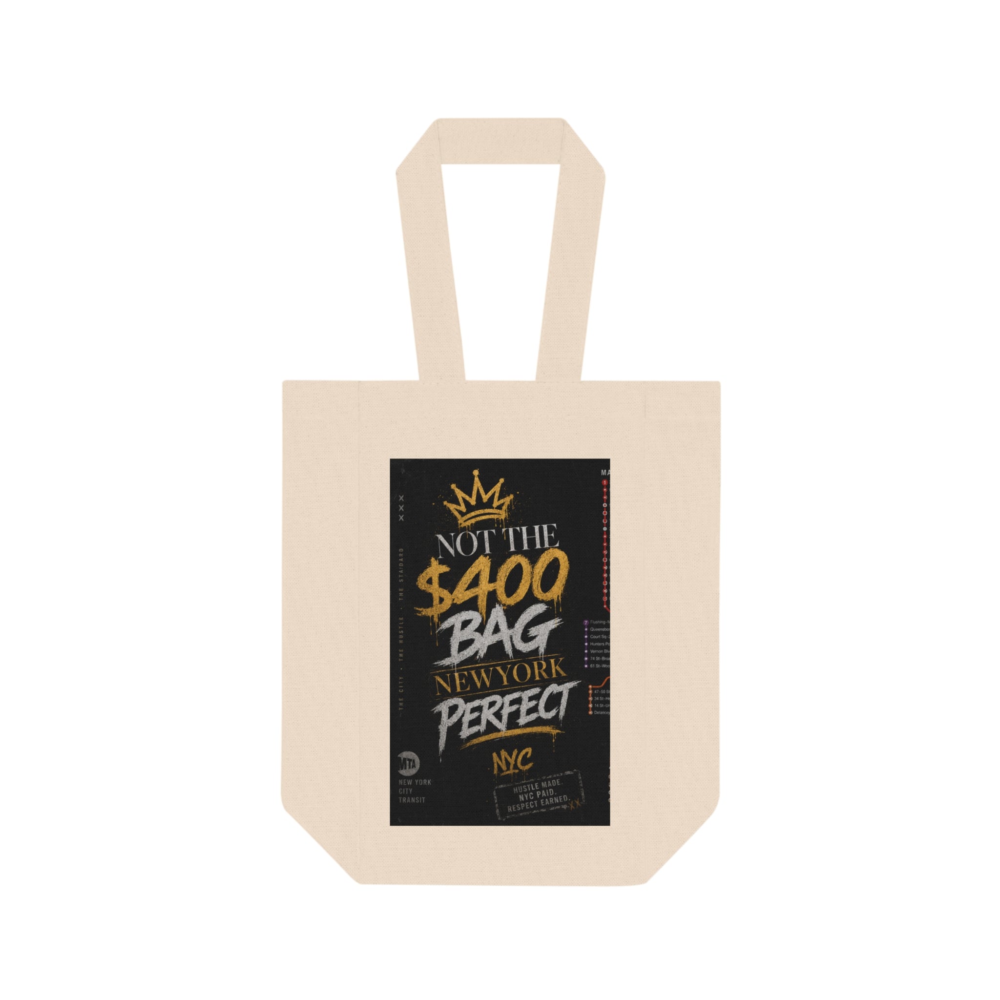 Not $400 Double Wine Tote Bag