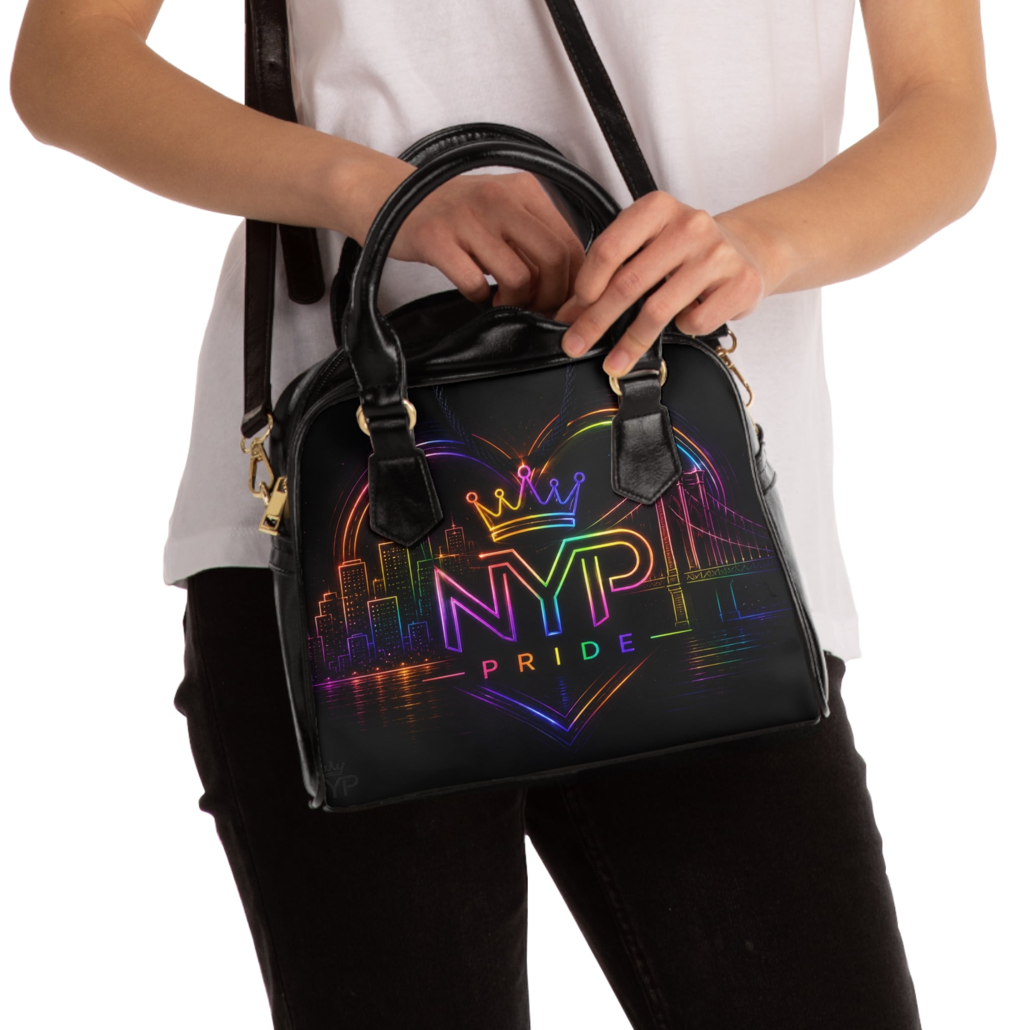 NYP City Love Shoulder Handbag