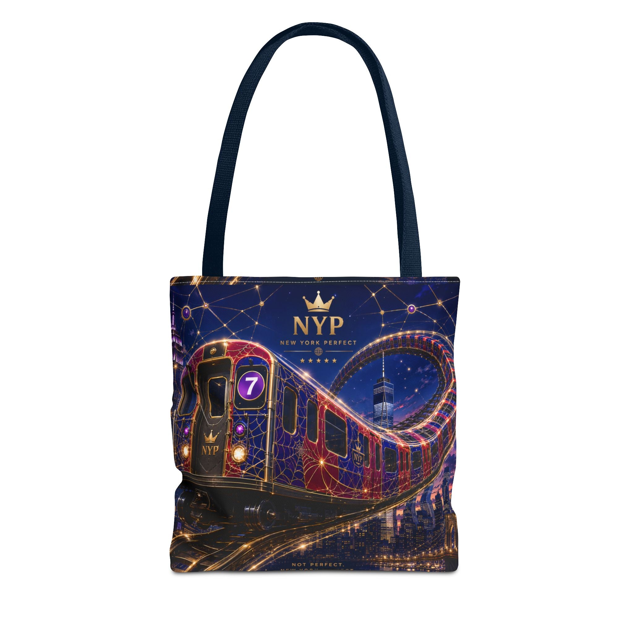 NYP 7 Route Flow Tote Bag