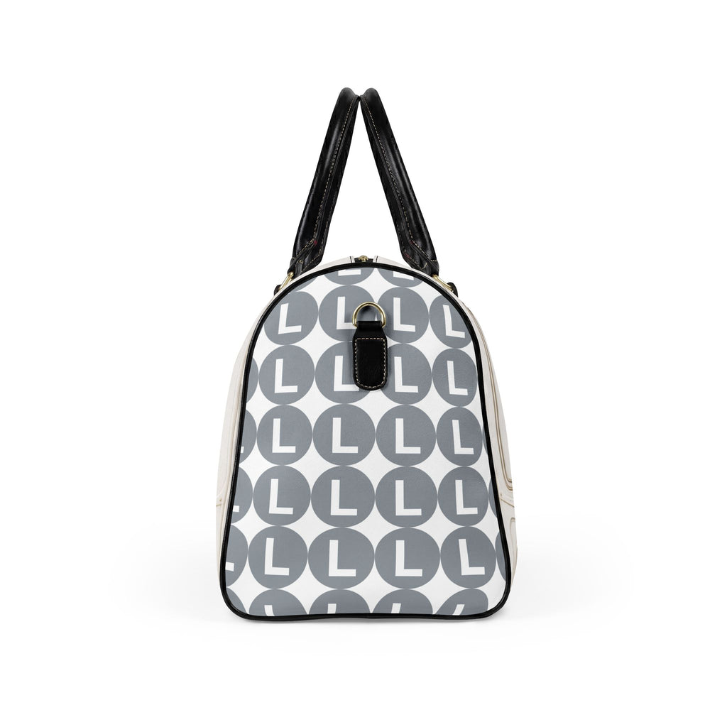 L-Train Faux Leather Travel Bag