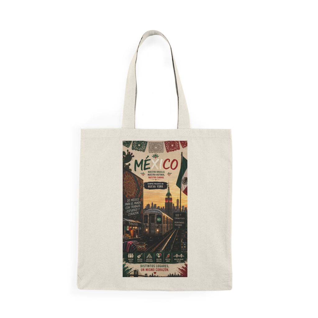 New York Perfect Mexico Natural Tote Bag