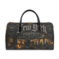 NYC Motorists Leather Travel Bag