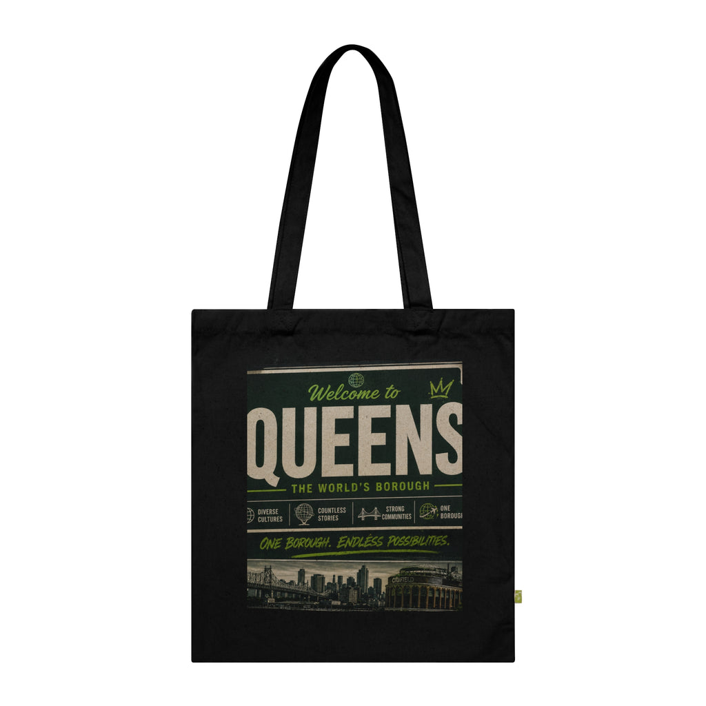 Queens Organic Cotton Tote Bag