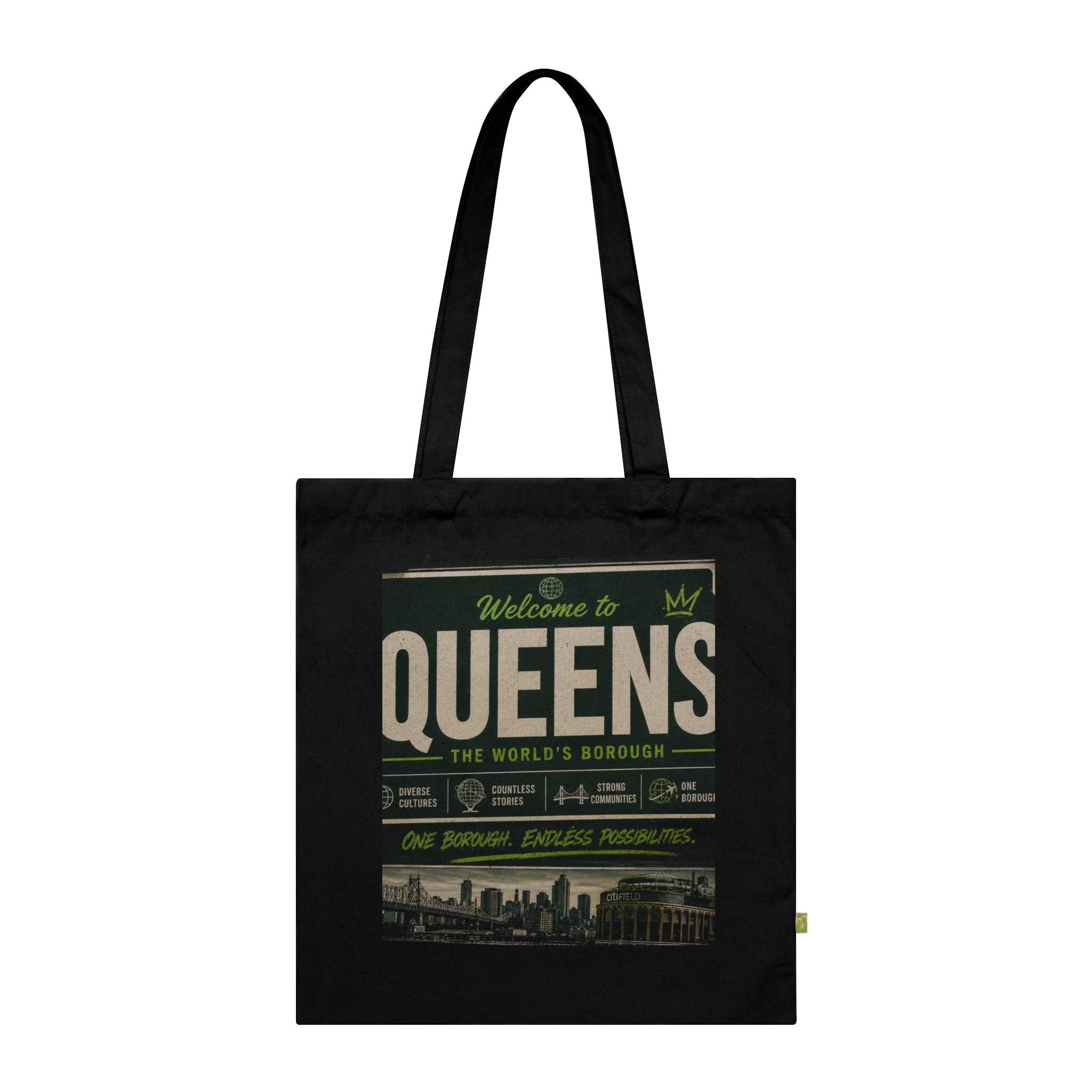 Queens Organic Cotton Tote Bag