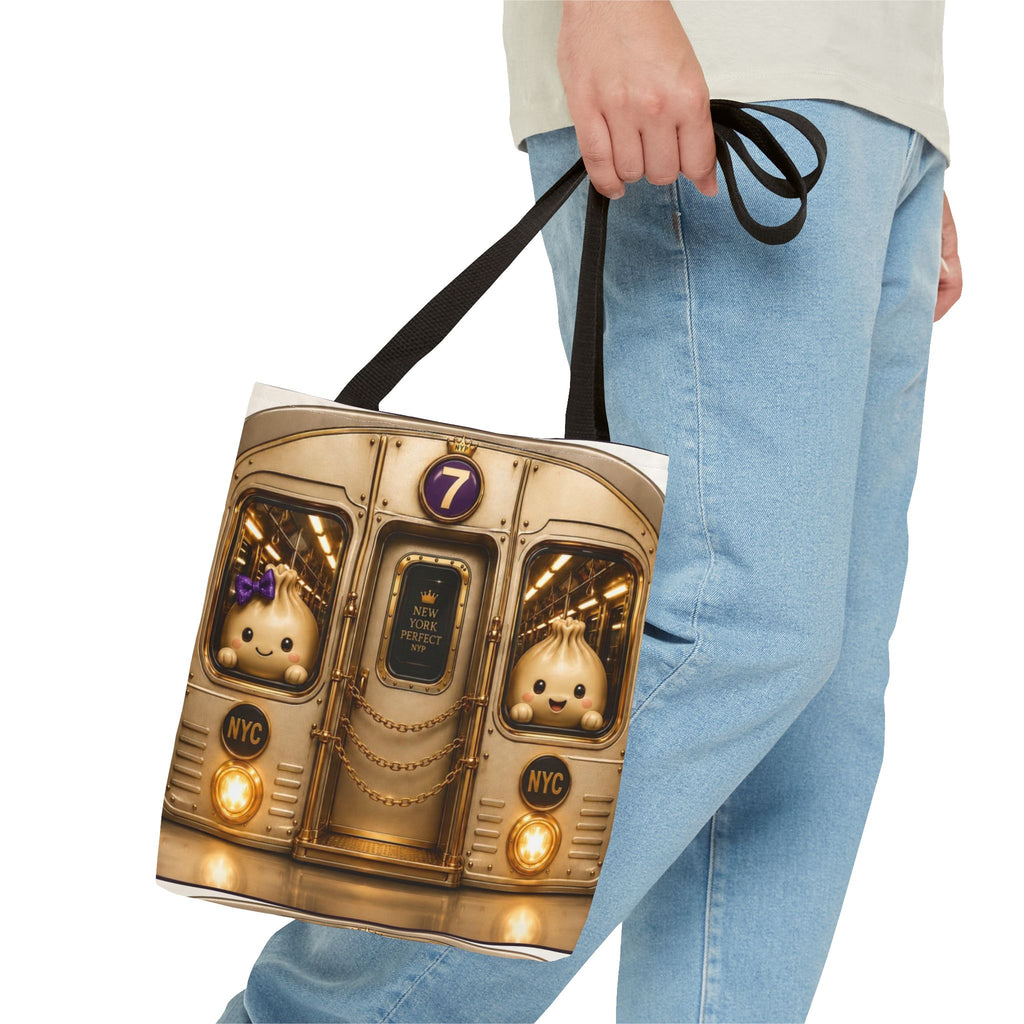 Squished on 7 Tote Bag (AOP)
