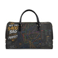 NYC Lines Faux Leather Bag (Double-sided)