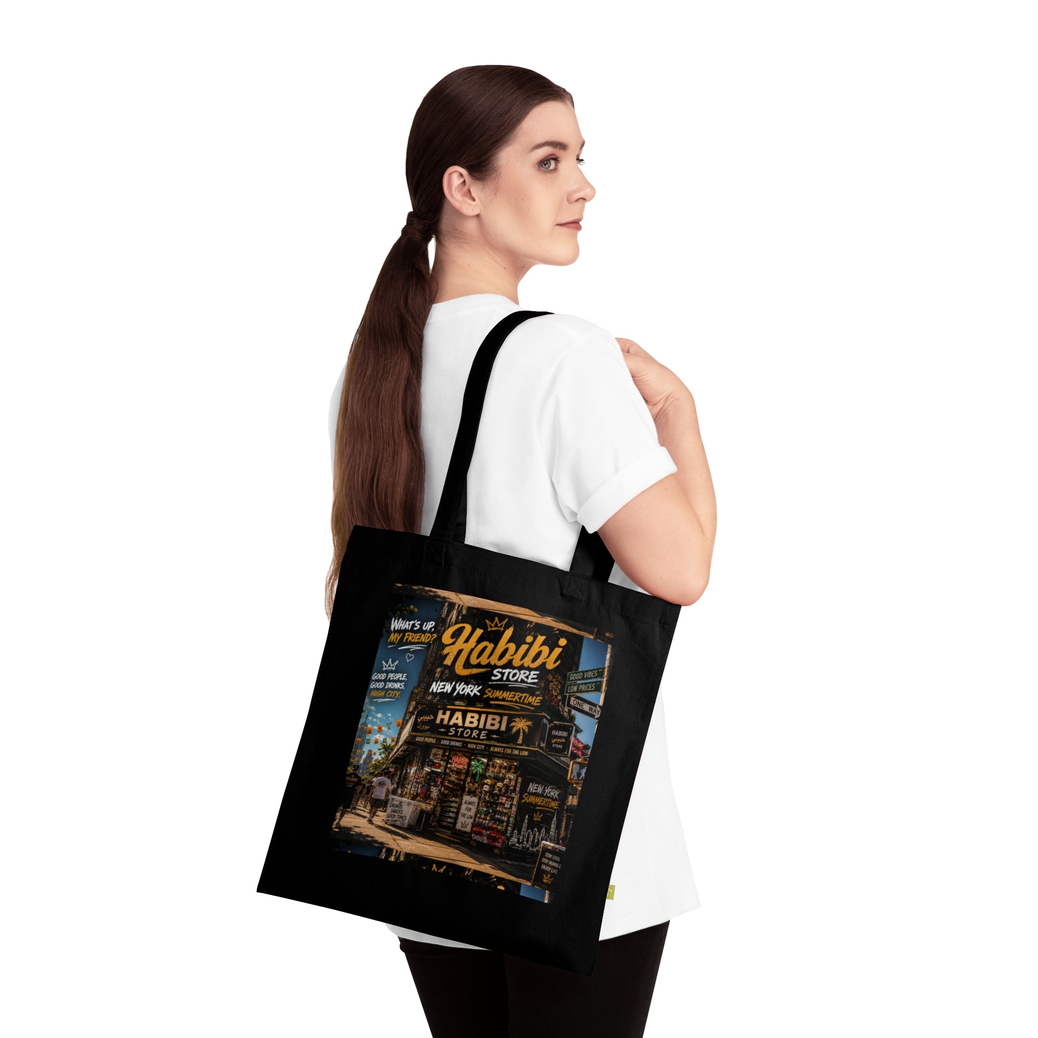 Habibi Store Organic Cotton Tote Bag