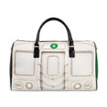 6-Train Faux Leather Travel Bag