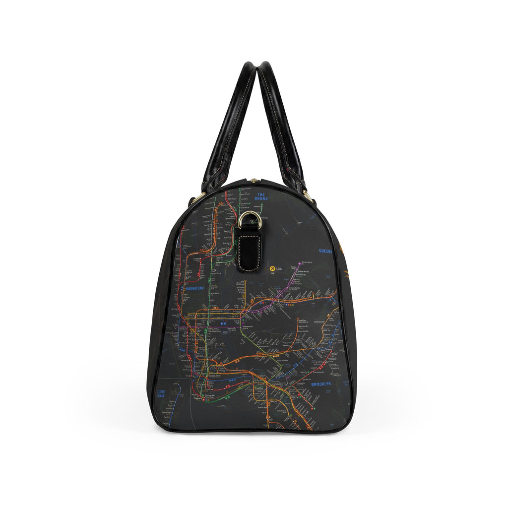 Not $400 Faux Leather Travel Bag