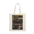 V Line Natural Tote Bag