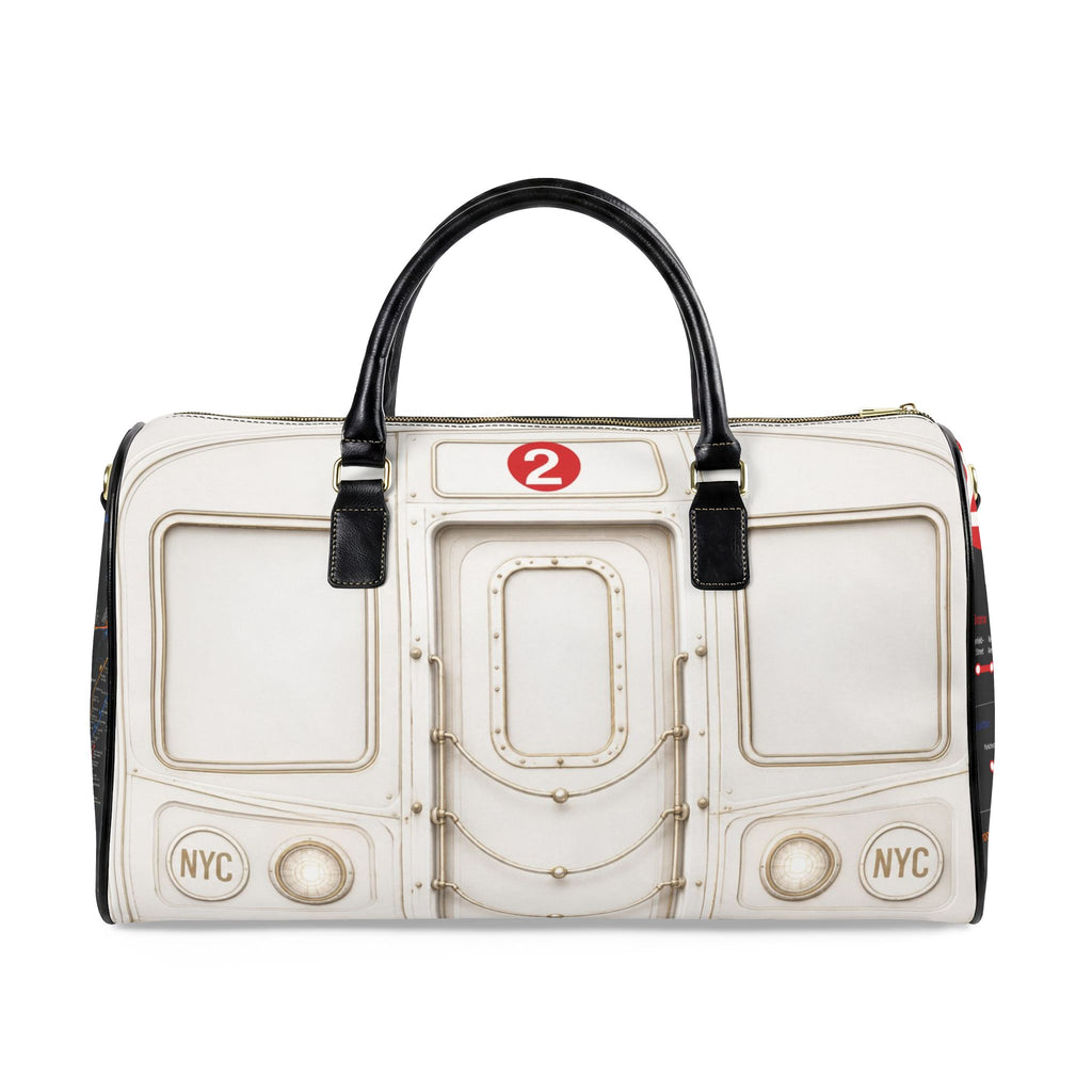 2 Train Faux Leather Travel Bag