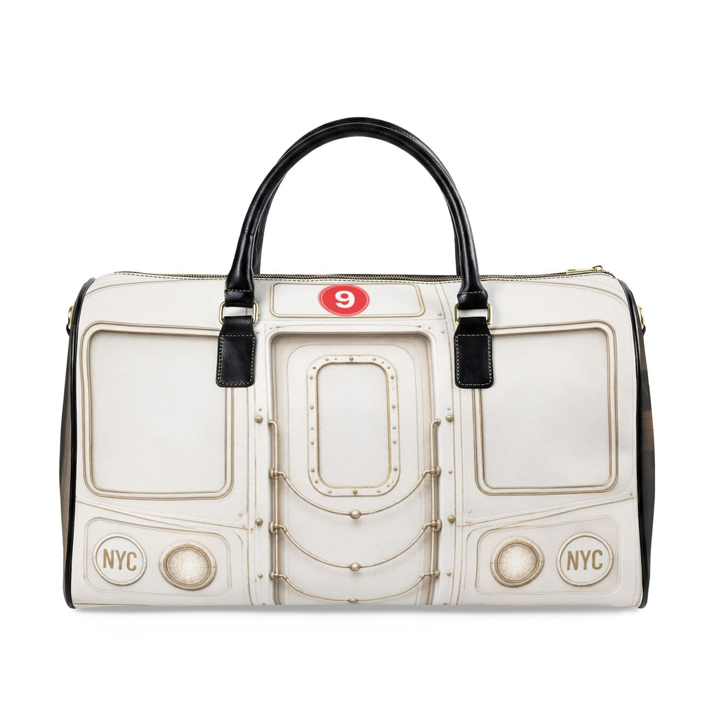 9 Line Leather Travel Bag