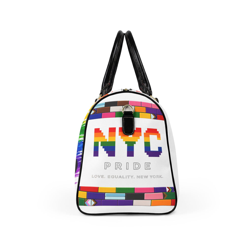 NYC Pride Faux Leather Travel Bag