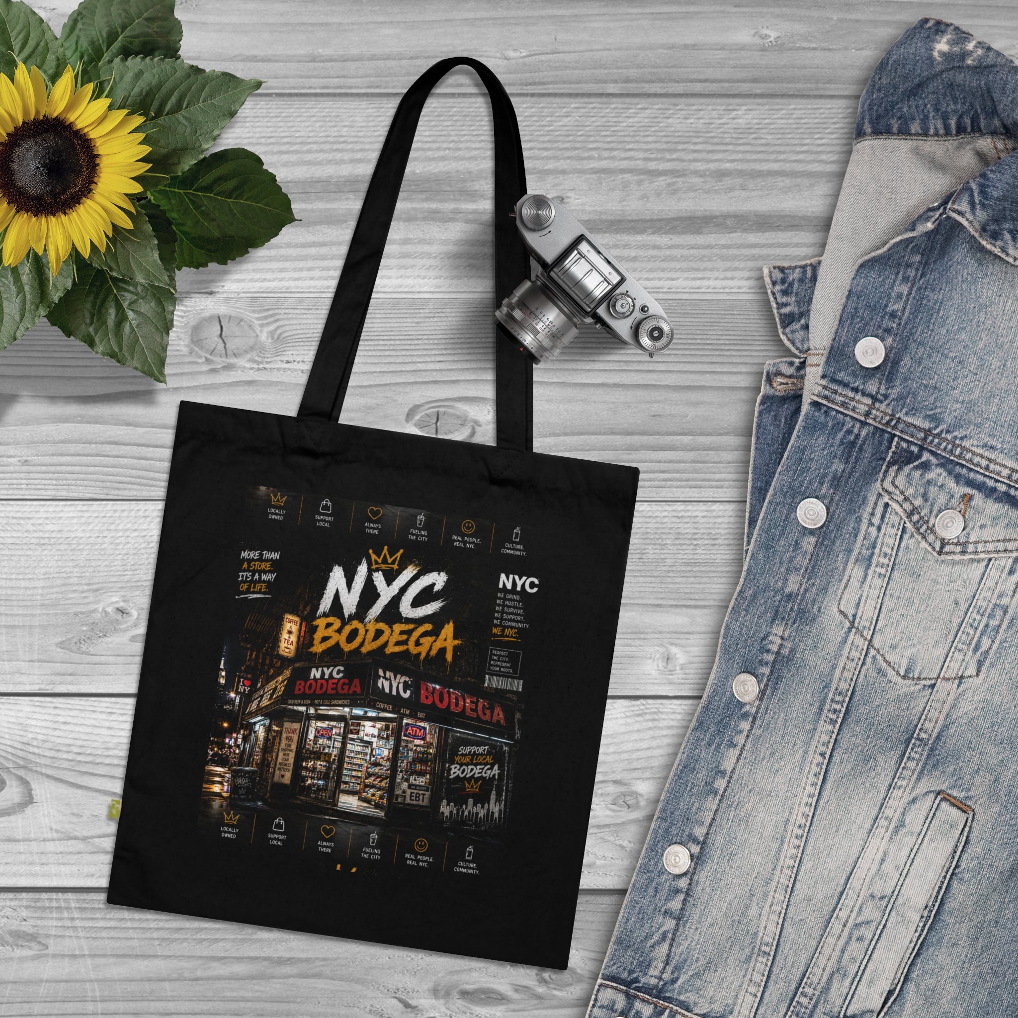 NYC Bodega Organic Cotton Tote Bag