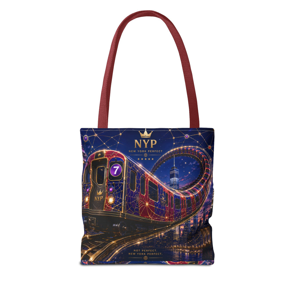 NYP 7 Route Flow Tote Bag (AOP)