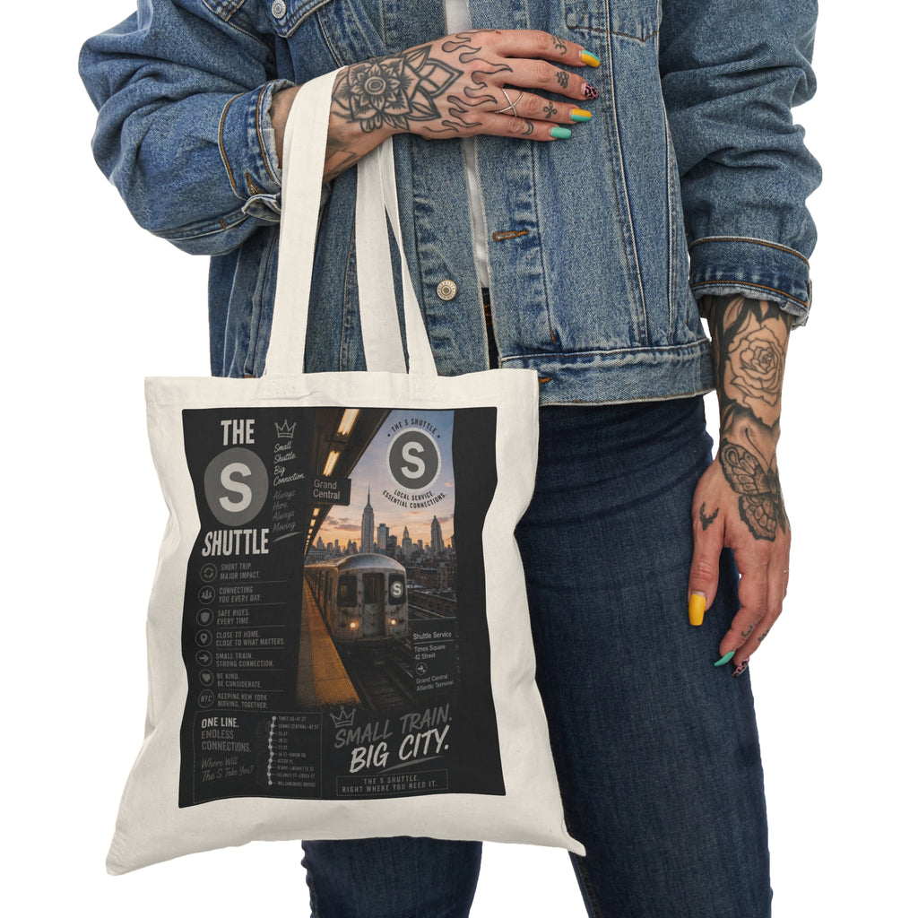 S Line Natural Tote Bag