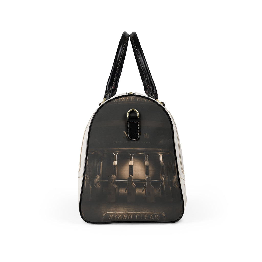 A Line Leather Travel Bag