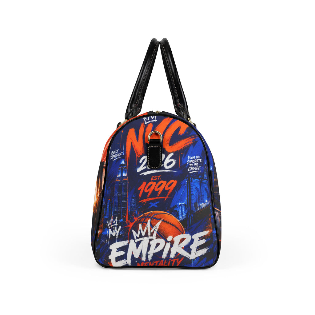 Basketball Season Pride Faux Leather Travel Bag