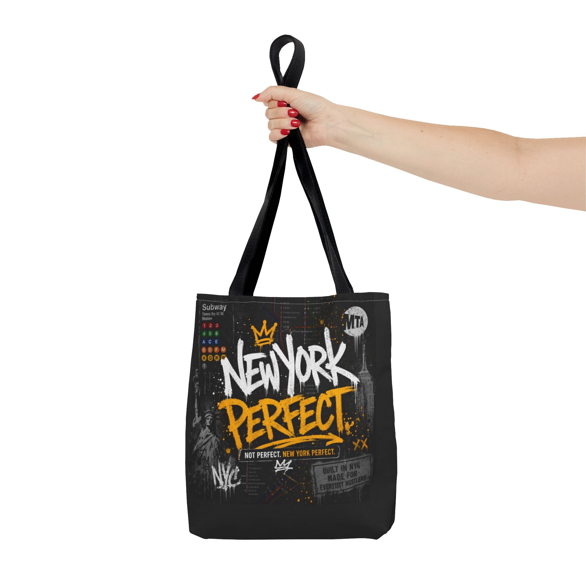 New York Perfect Tote Bag (Double Sided )
