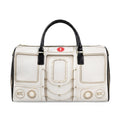 1 Line Faux Leather Travel Bag
