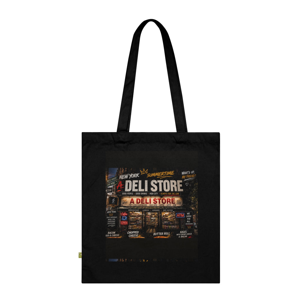 Deli Store Organic Cotton Tote Bag