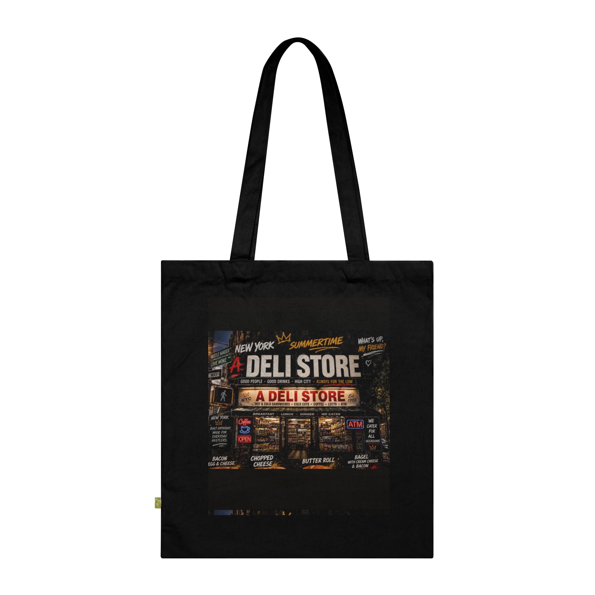 Deli Store Organic Cotton Tote Bag