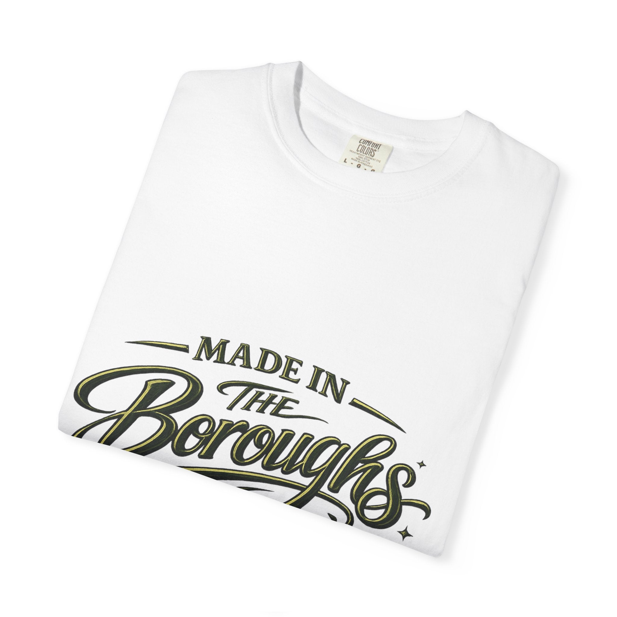 Meet Me in the Boroughs™ – Unisex Garment-Dyed T-Shirt