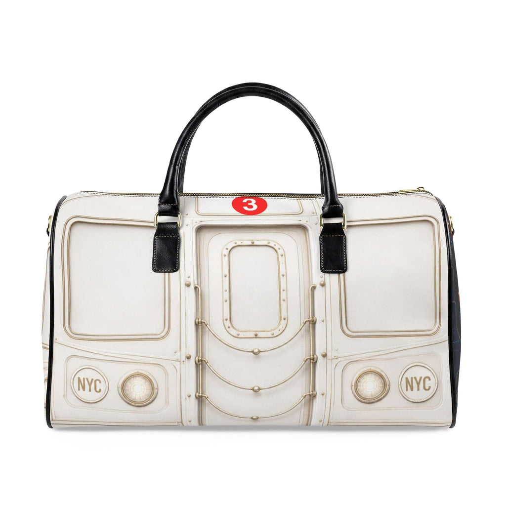 3 Line Leather Bag