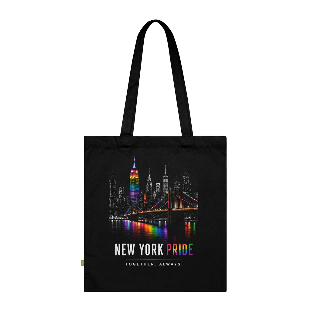 NYC Pride Organic Cotton Tote Bag (Double-sided)