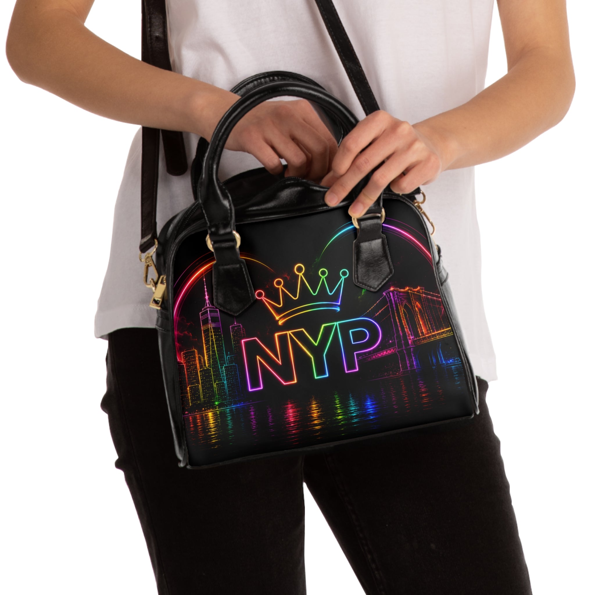 NYP City Love Shoulder Handbag