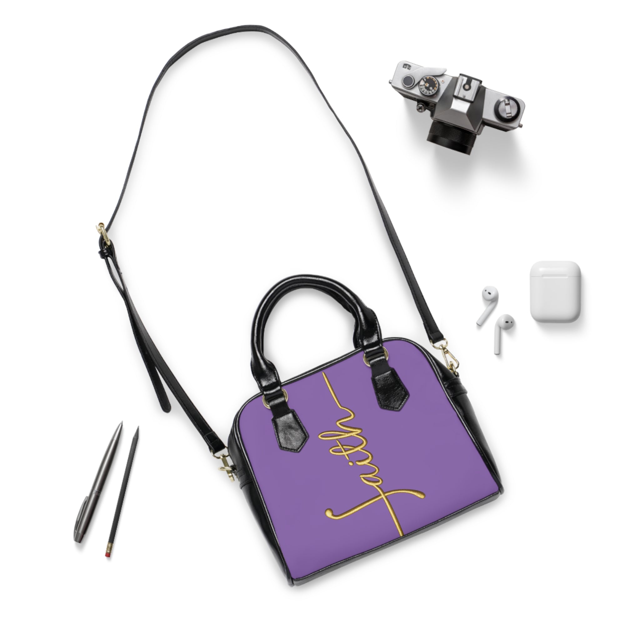 New York Perfect Faith on Shoulders Bag