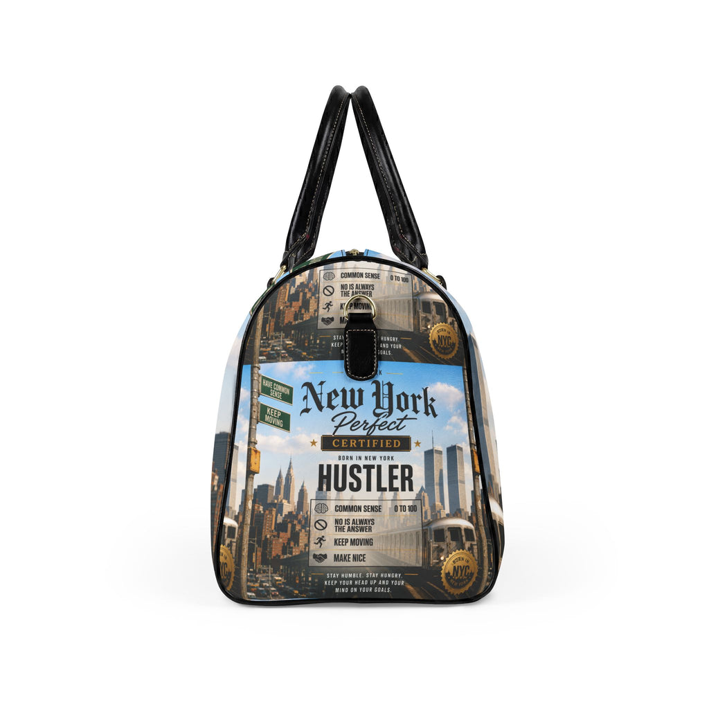 NYP Certified Faux Leather Travel Bag
