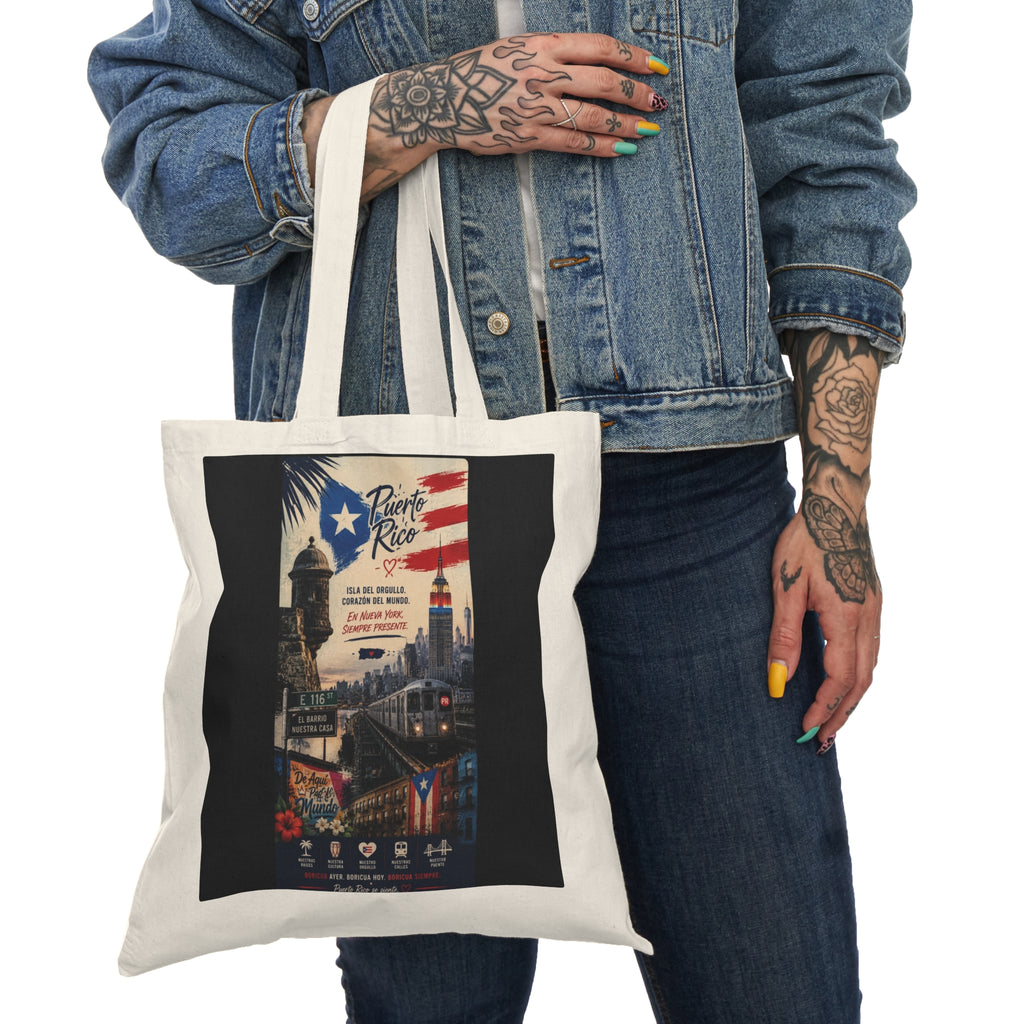New York Perfect Puerto Rico Tote Bag