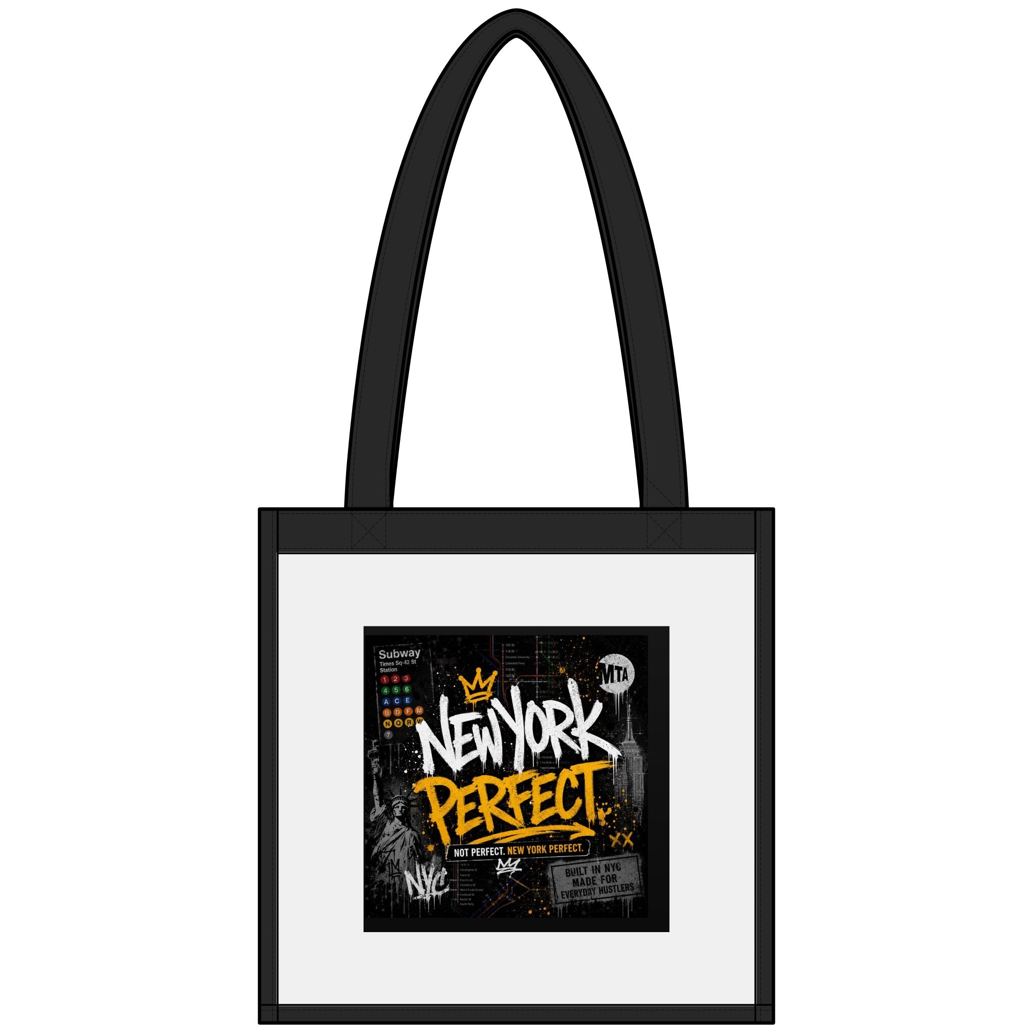 New York Perfect Clear Stadium Tote
