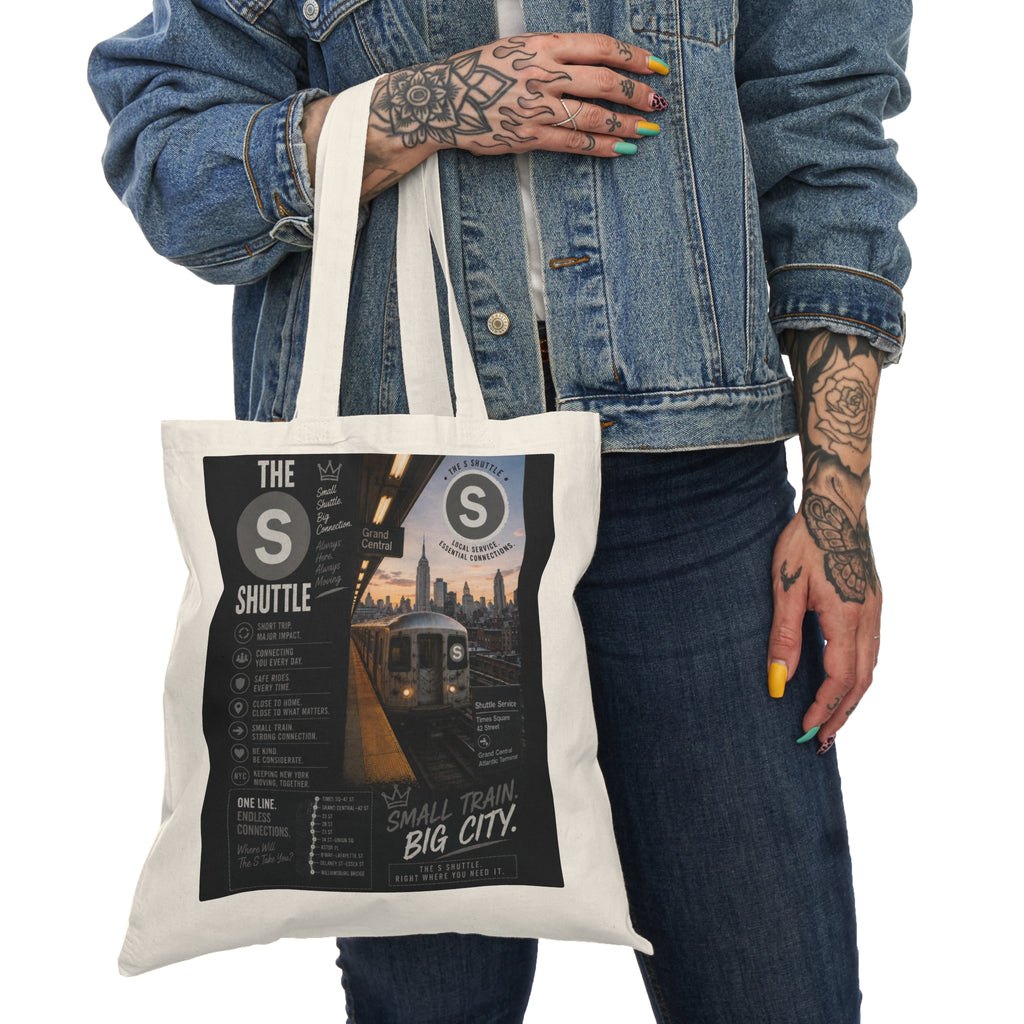 S Line Natural Tote Bag