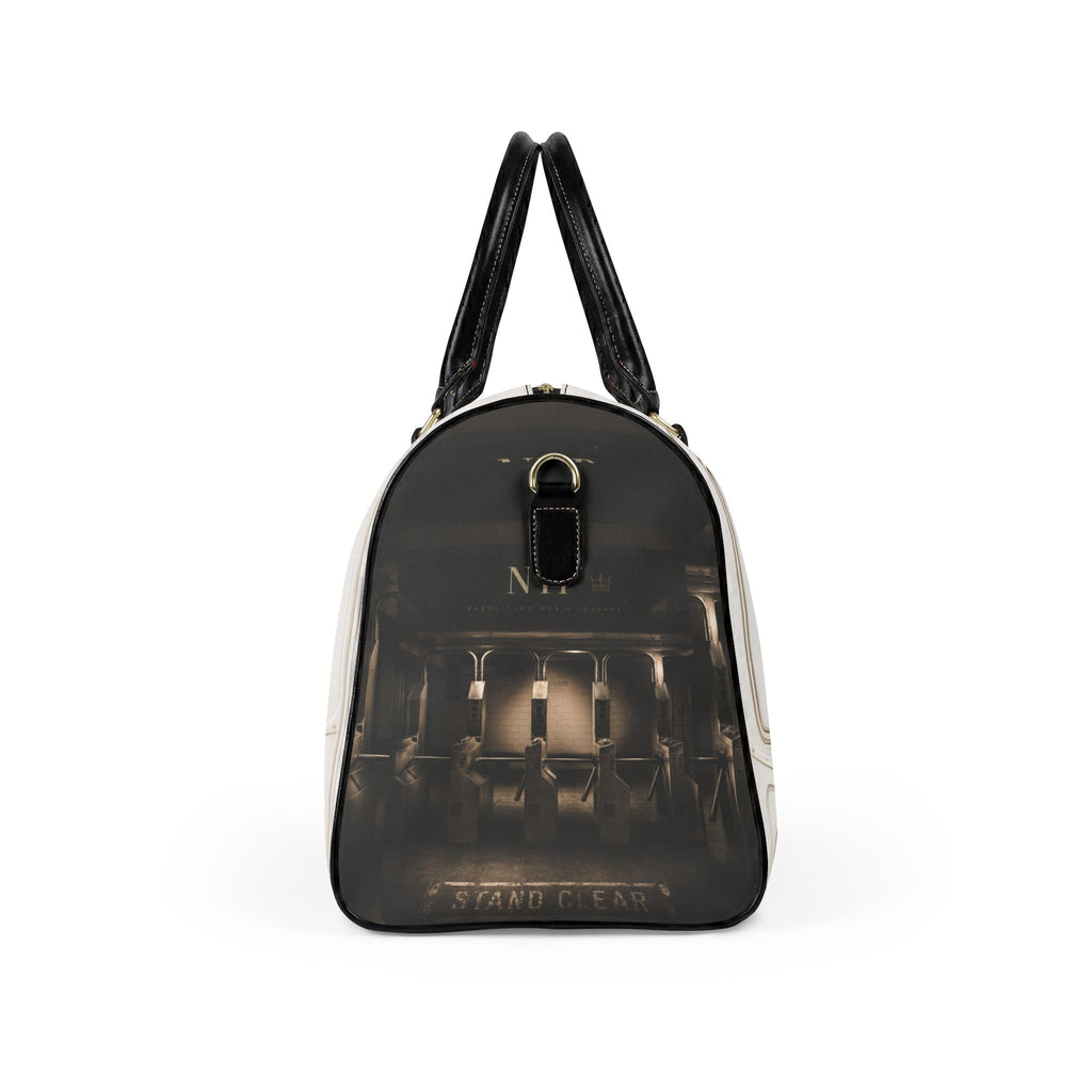 Faux Leather Travel Bag