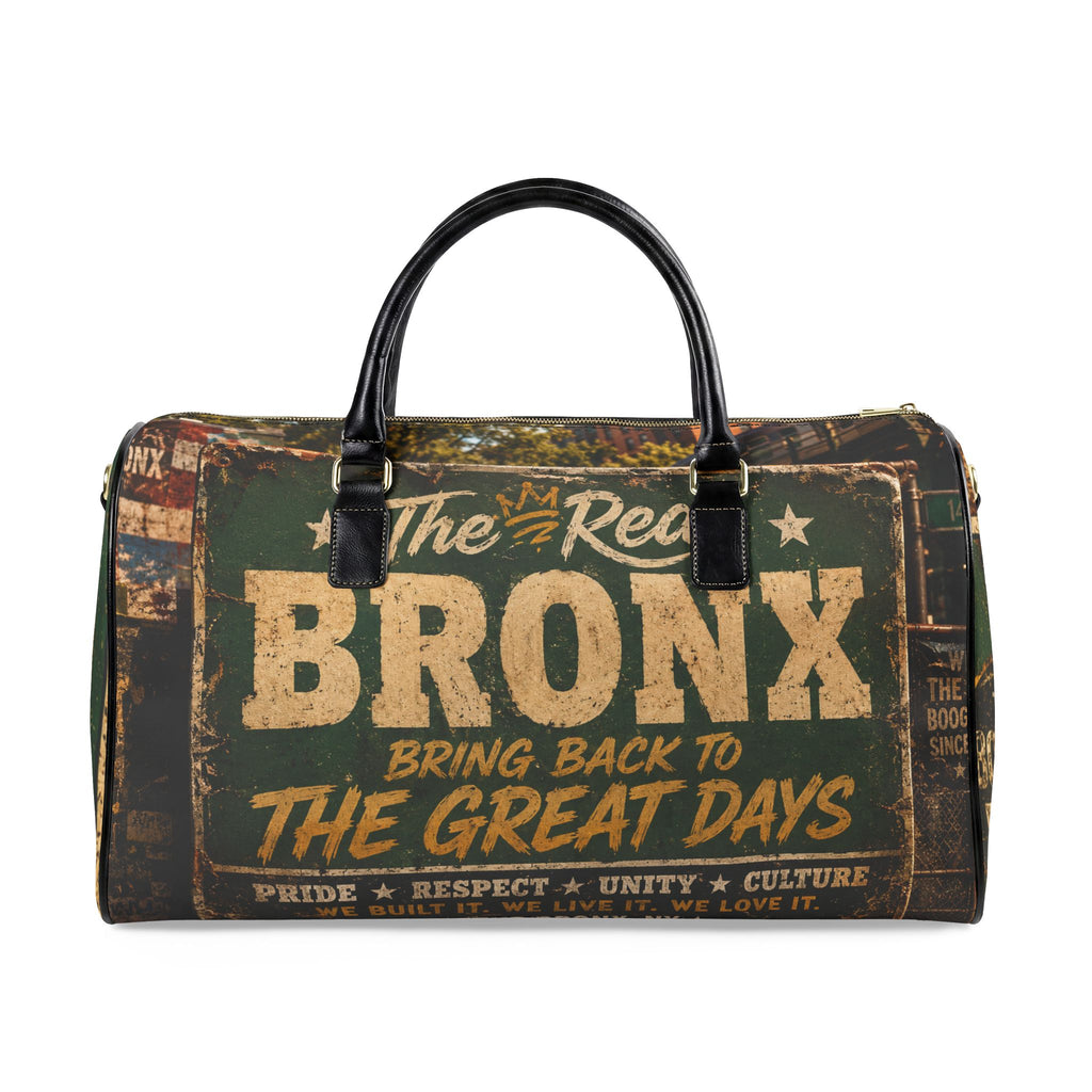Bronx Faux Leather Travel Bag