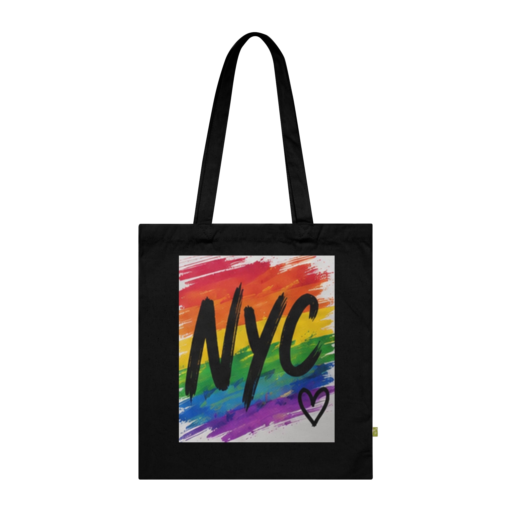 NYC Pride Organic Cotton Tote Bag (Double-sided)