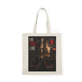 3 Line Natural Tote Bag