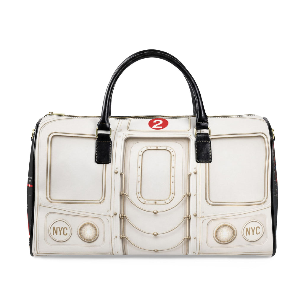 2 Train Faux Leather Travel Bag