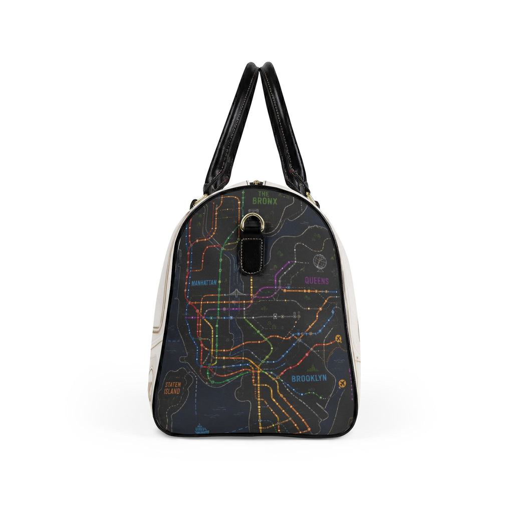 3 Line Leather Bag