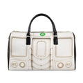 6 Line Leather Travel Bag